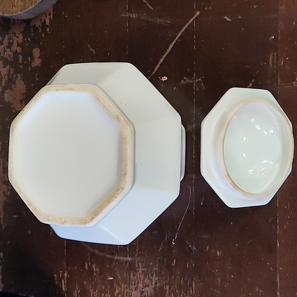 Vintage Octagon Sugar Dish - Picture 4 of 4